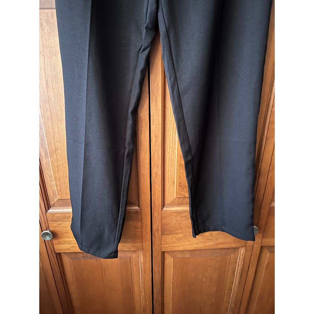 NWT Halara Women's High Waisted Pocket Straight Leg Work Pants Black Size M - Picture 4 of 14